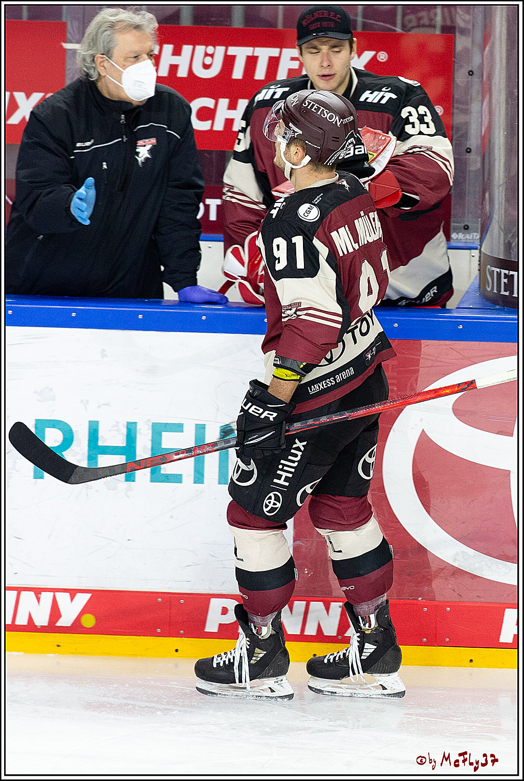 PENNY DEL;  Koelner Haie - Iserlohn Roosters; Koeln, 02.03.2021